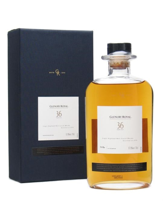 Glenury Royal 1970 36 Year Old Highland Single Malt Scotch Whisky | 700ML