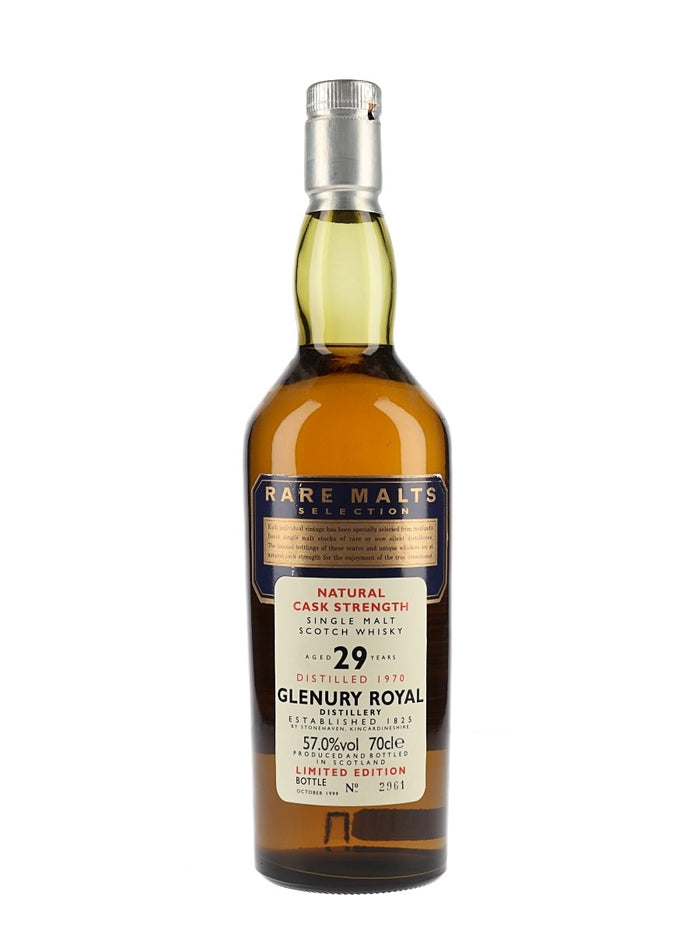 Glenury Royal 1970 29 Year Old Rare Malts Highland Single Malt Scotch Whisky | 700ML