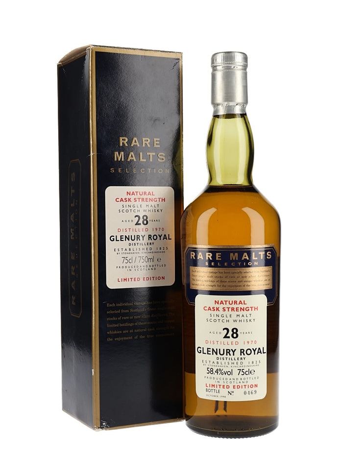 Glenury Royal 1970 28 Year Old Rare Malts Highland Single Malt Scotch Whisky | 700ML