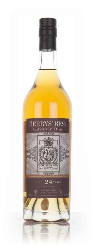 1991 Berry Bros. & Rudd Berry's Best 24 Year Old Guyanan Rum | 700ML at CaskCartel.com