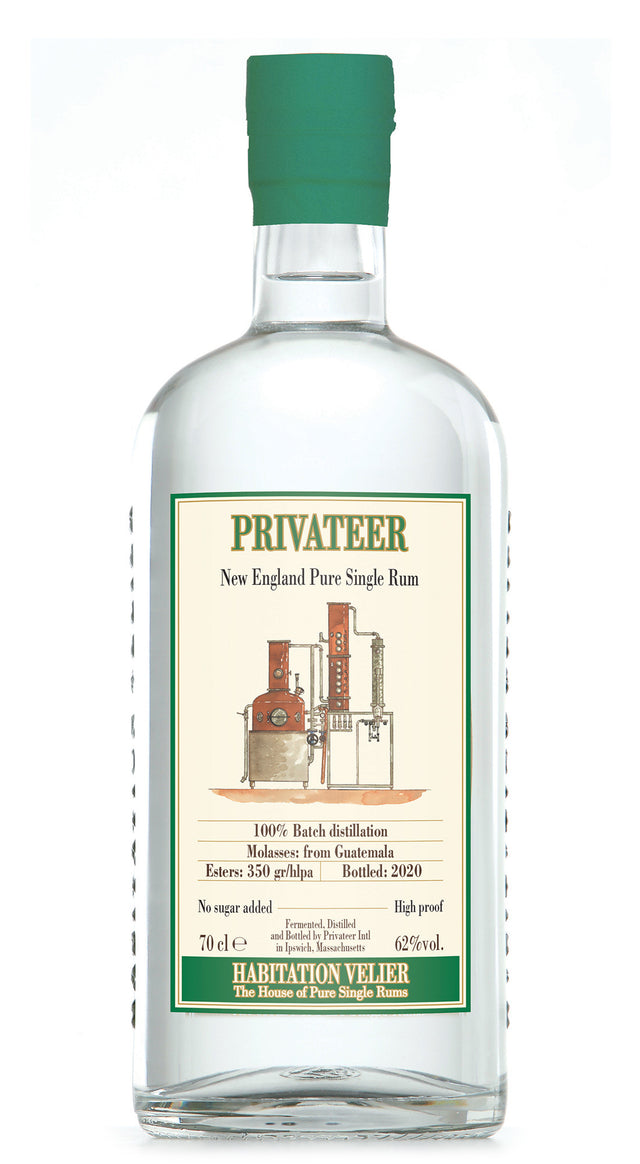 Habitation Velier Privateer White New England Rum | 700ML at CaskCartel.com