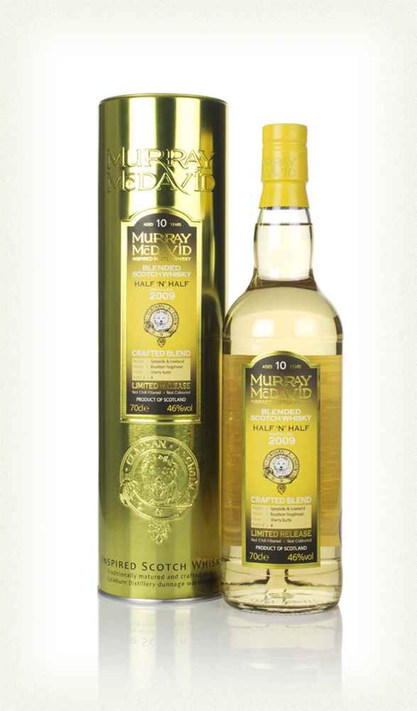 Half 'n' Half 10 Year Old 2009 - Crafted Blend (Murray McDavid) (2019 Release) Blended Whiskey | 700ML at CaskCartel.com