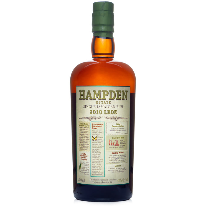 Hampden Estate Single Jamaican 2010 LROK Rum