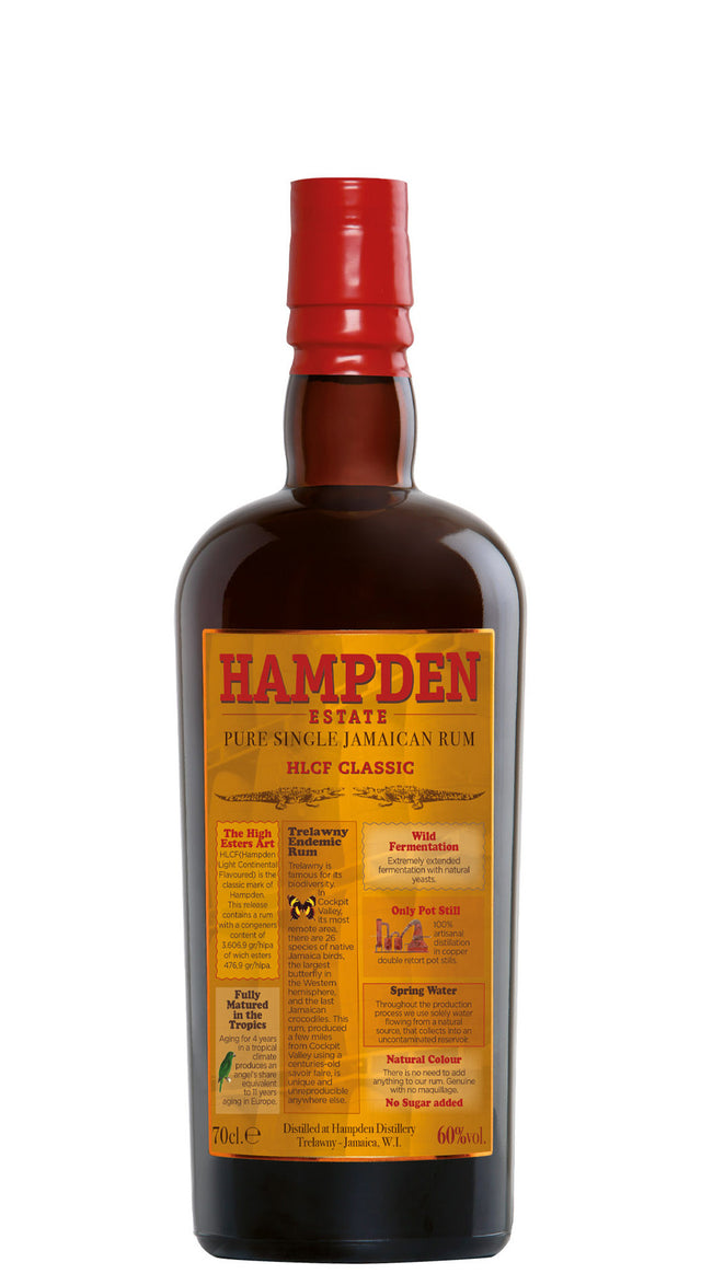 Hampden HLCF Classic Pure Single Jamaican Rum  | 700ML at CaskCartel.com