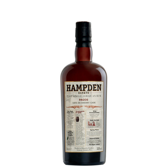 Hampden Pagos 100% EX-Sherry Cask Jamaican Rum | 700ML