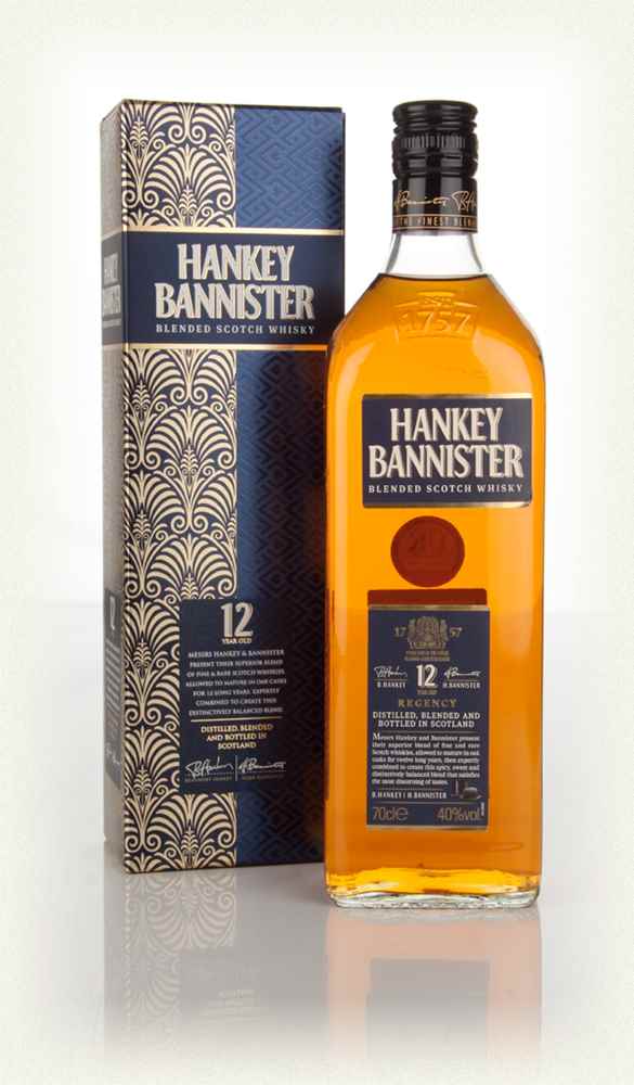 Hankey Bannister 12 Year Old Regency Blended Whiskey | 700ML