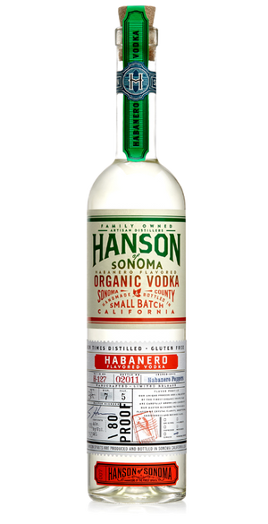 Hanson Habanero Flavored Small Batch Organic Vodka at CaskCartel.com
