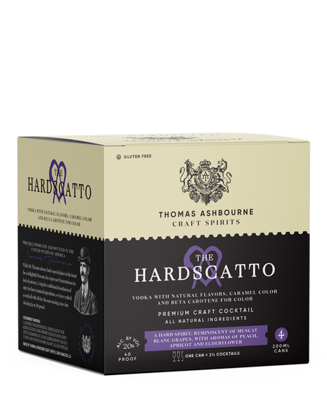 Thomas Ashbourne Craft Spirits The Hardscatto Cocktail | 4*200ML at CaskCartel.com