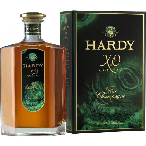 BUY] Hardy XO Bronze Decanter Fine Champagne Cognac at CaskCartel.com