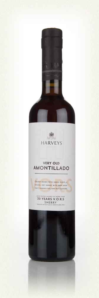 Harveys Fine Old Amontillado 30 Year Old VORS Liqueur | 500ML at CaskCartel.com