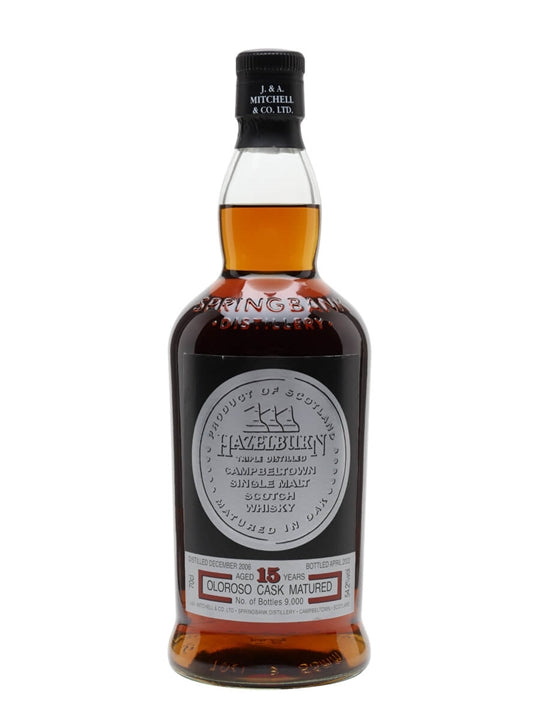 Hazelburn 2006-2022 15 Year Old Campbeltown Single Malt Scotch Whisky | 700ML at CaskCartel.com