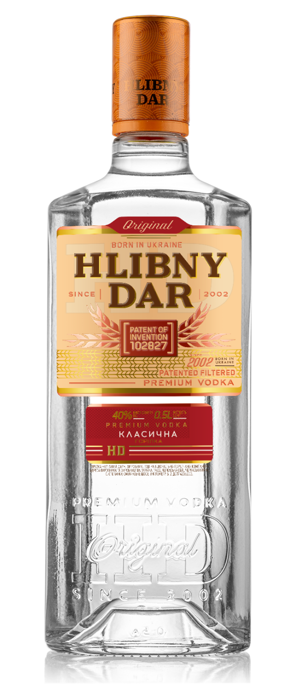 Hlibny Dar Classic Vodka at CaskCartel.com