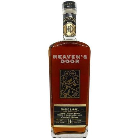 Heaven's Door 14 Year Old Single Barrel Caribbean Rum Casks Finished Bourbon Whiskey at CaskCartel.com