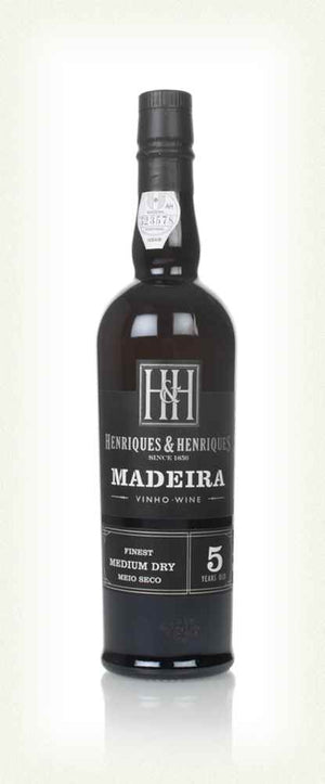 Henriques & Henriques 5 Year Old Medium Dry Madeira Liqueur | 500ML at CaskCartel.com
