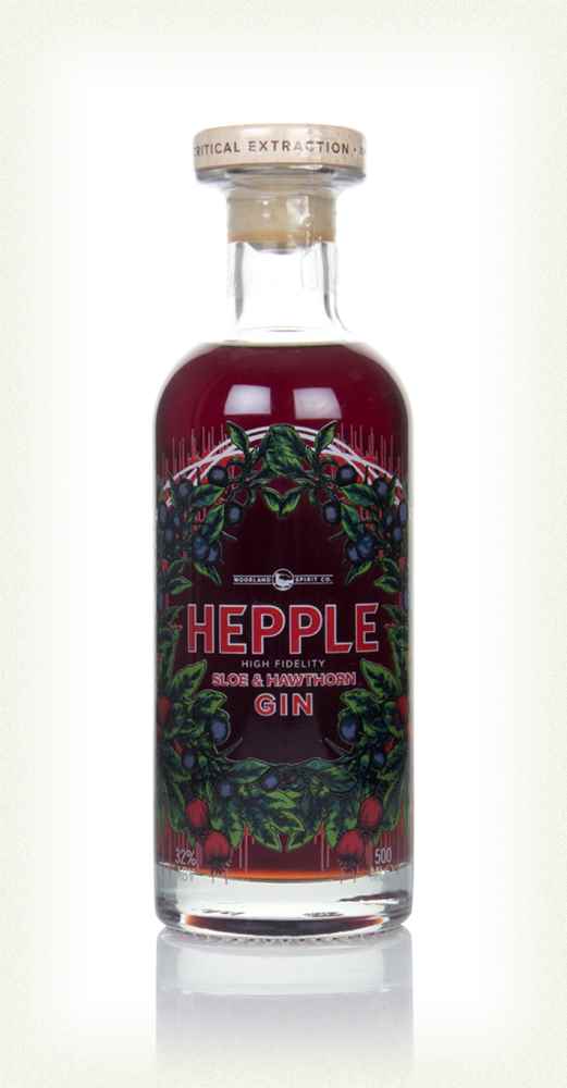 Hepple Sloe & Hawthorn Gin | 500ML