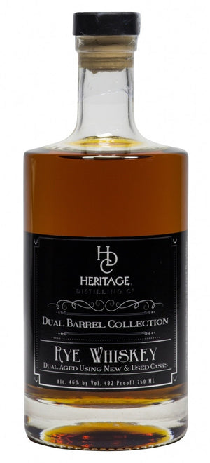 Heritage Distilling Co. Dual Barrel Collection Rye Whiskey - CaskCartel.com