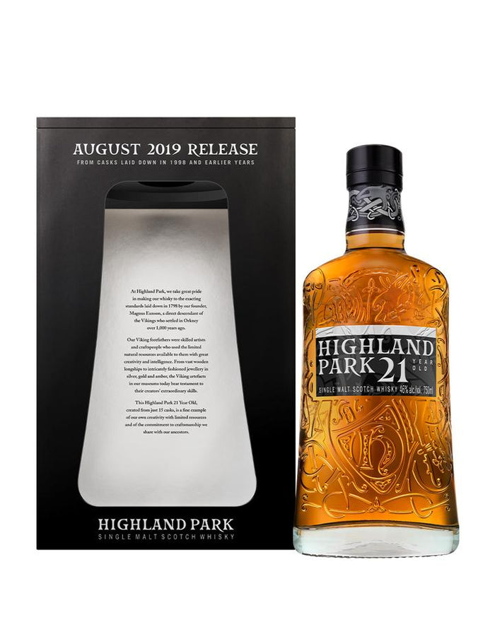 Highland Park 21 Year Old  Single Malt Scotch Whisky