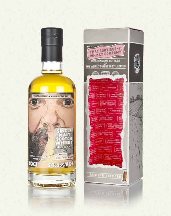 Highland #3 22 Year Old (That Boutique-y Whisky Company) Single Malt Whiskey | 500ML