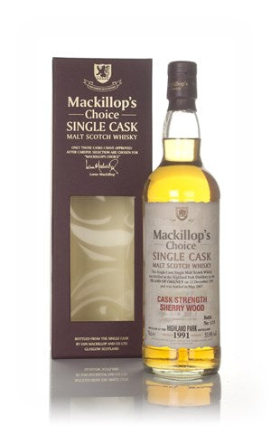 Highland Park 15 Year Old 1991 - Mackillop's Choice Scotch Whisky | 700ML at CaskCartel.com