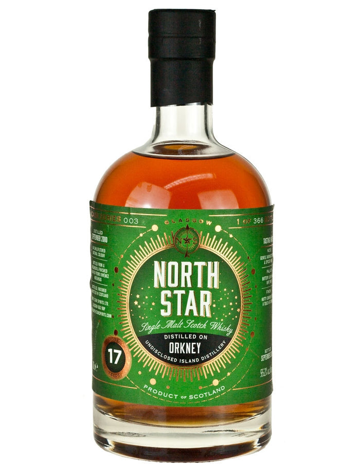 North Star Orkney 17 Year Old Whiskey