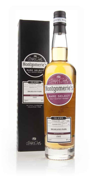 Highland Park 28 Year Old 1985  (cask 375) - Rare Select (Montgomerie's) Scotch Whisky | 700ML at CaskCartel.com