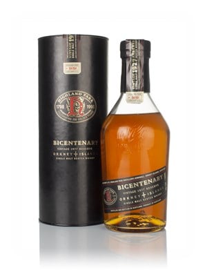 Highland Park 21 Year Old 1977 Bicentenary Scotch Whisky | 700ML at CaskCartel.com