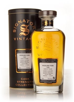Highland Park 21 Year Old 1990 Cask 15694 - Cask Strength Collection (Signatory) Scotch Whisky | 700ML