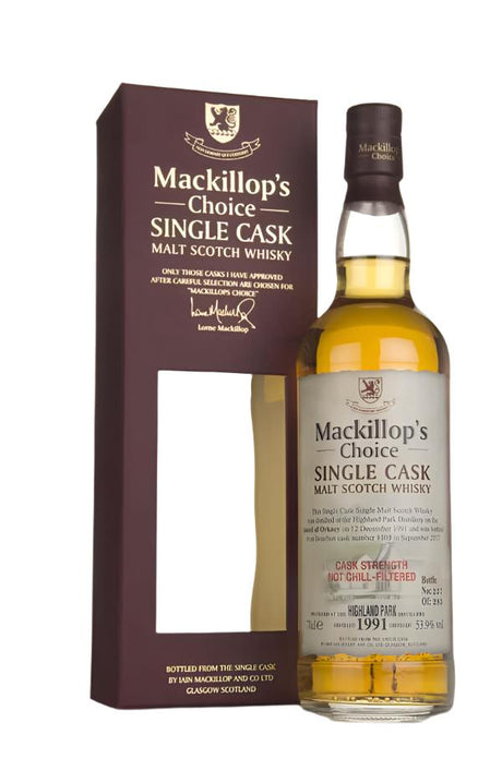 Highland Park 25 Year Old 1991 (cask 8103) - Mackillop's Choice Single Malt Whiskey | 700ML at CaskCartel.com