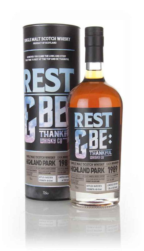 Highland Park 26 Year Old 1989 (cask 3257) (Rest & Be Thankful) Scotch Whisky | 700ML at CaskCartel.com