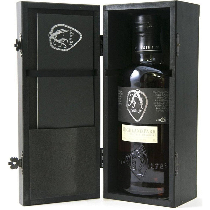 Highland Park 12 Year Old Hjärta / Wooden Box Scotch Whisky | 700ML
