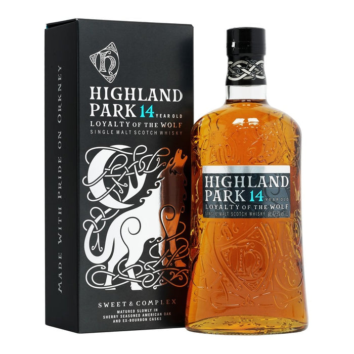 Highland Park 14 Year Old Loyalty Of The Wolf Scotch Whisky