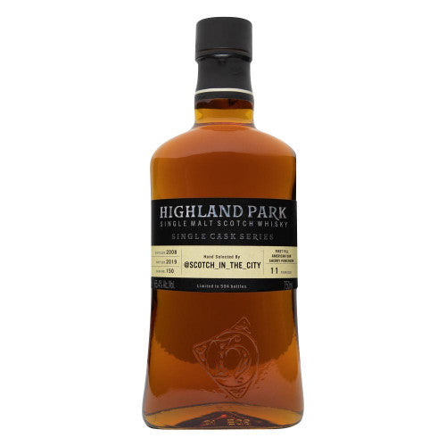 Highland Park Single Cask Series Cask #150 11 Year Old Single Malt Scotch Whiskey