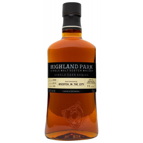 Highland Park Single Cask Series Scotch in the City Edition Whiskey