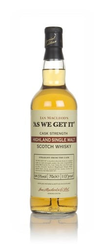 Highland Single Malt - As We Get It (Ian Macleod) Scotch Whisky | 700ML at CaskCartel.com