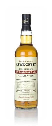 Highland Single Malt - As We Get It (Ian Macleod) (64.6%) Scotch Whisky | 700ML at CaskCartel.com