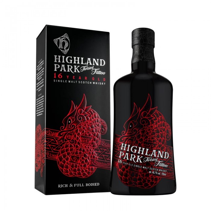 Highland Park Twisted Tattoo 16 Year Old Single Malt Scotch Whisky