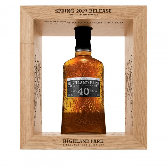 Highland Park 40 Year Old Spring 2019 Release Single Malt Scotch Whisky - CaskCartel.com