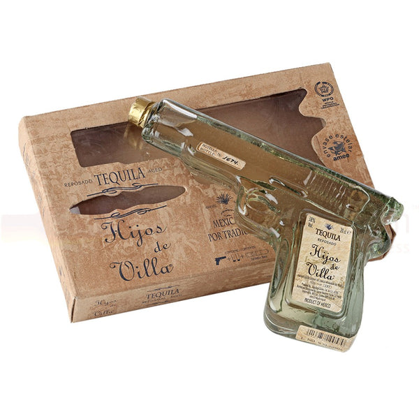 Hijos de Villa テキーラ 拳銃型 24052 BUY] Hijos de Villa - Tequila Reposado Pistol at CaskCartel.com