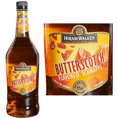 Hiram Walker Butterscotch Flavored Schnapps |1L at CaskCartel.com