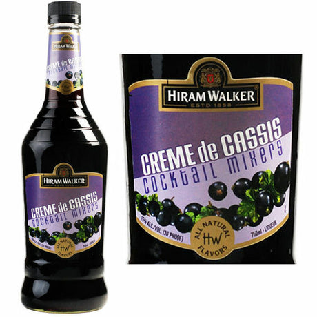 Hiram Walker Creme de Cassis Liqueur |1L at CaskCartel.com