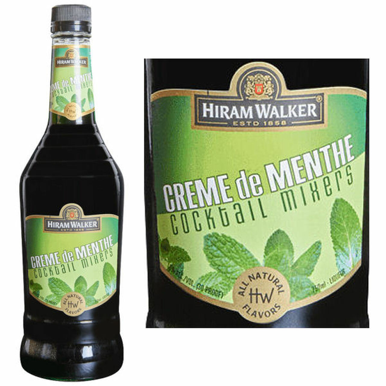 [BUY] Hiram Walker Creme de Menthe Green Liqueur |1L at CaskCartel.com
