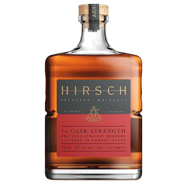 Hirsch The Cask Strength Cognac Barrel-Finished Kentucky Straight Bourbon Whiskey at CaskCartel.com