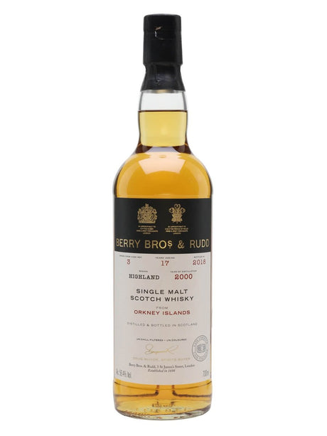 Orkney Islands 17 Year Old (D.2000, B.2018) Berry Bros. & Rudd Scotch Whisky | 700ML at CaskCartel.com