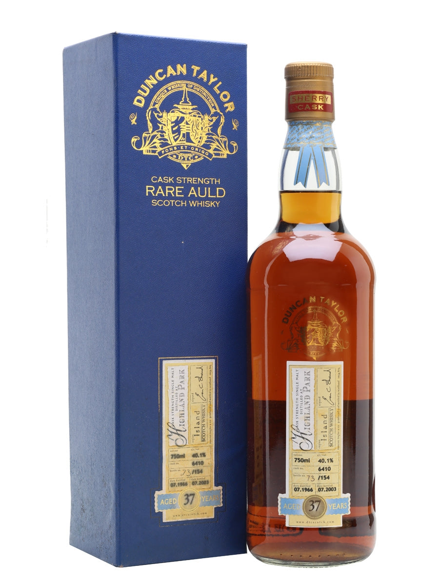 Highland Park 1966 37 Year Old Sherry Cask Duncan Taylor Island Single Malt Scotch Whisky | 700ML at CaskCartel.com