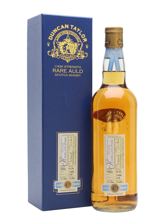 Highland Park 1966 40 Year Old Duncan Taylor Island Single Malt Scotch Whisky | 700ML at CaskCartel.com