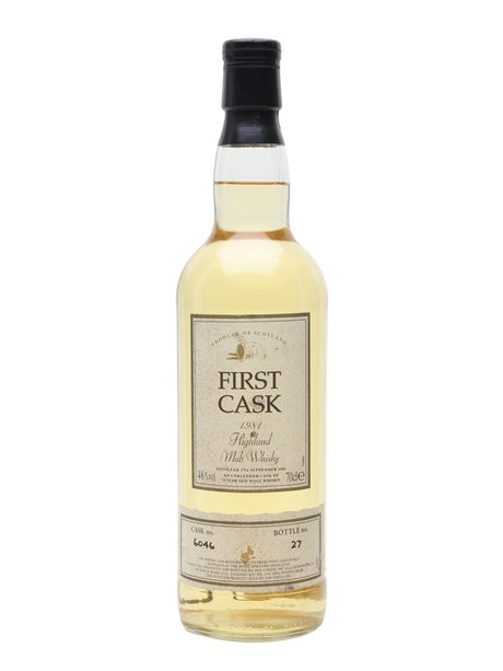 Highland Park 1981 23 Year Old First Cask Island Single Malt Scotch Whisky | 700ML at CaskCartel.com