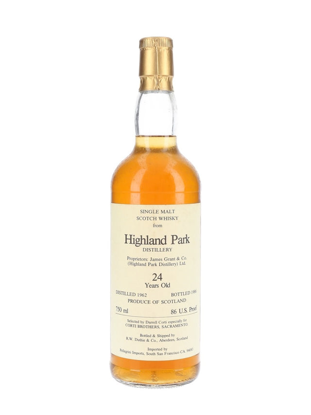 Highland Park 1962 24 Year Old Corti Brothers Island Single Malt Scotch Whisky | 700ML at CaskCartel.com
