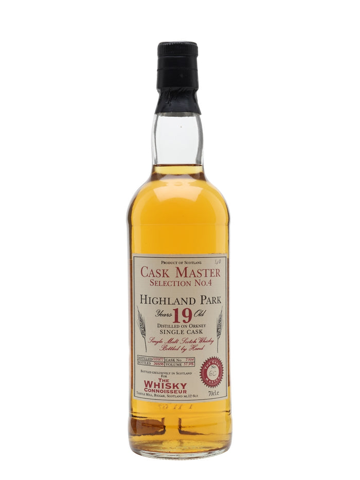 Highland Park 1977 19 Year Old Cask Master Selection Island Single Malt Scotch Whisky | 700ML