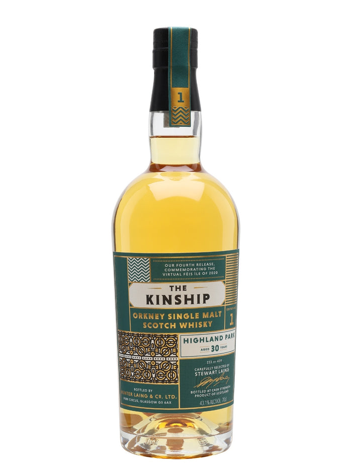 Highland Park 1989 30 Year Old Edition #1 The Kinship Island Single Malt Scotch Whisky | 700ML