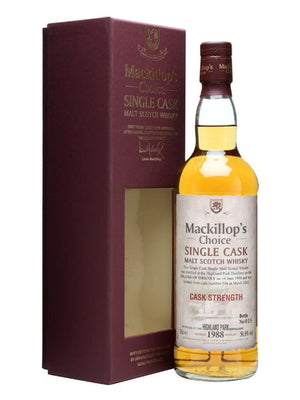 Highland Park 1988 (Bottled 2012) Mackillop’s Choice Scotch Whisky | 700ML at CaskCartel.com